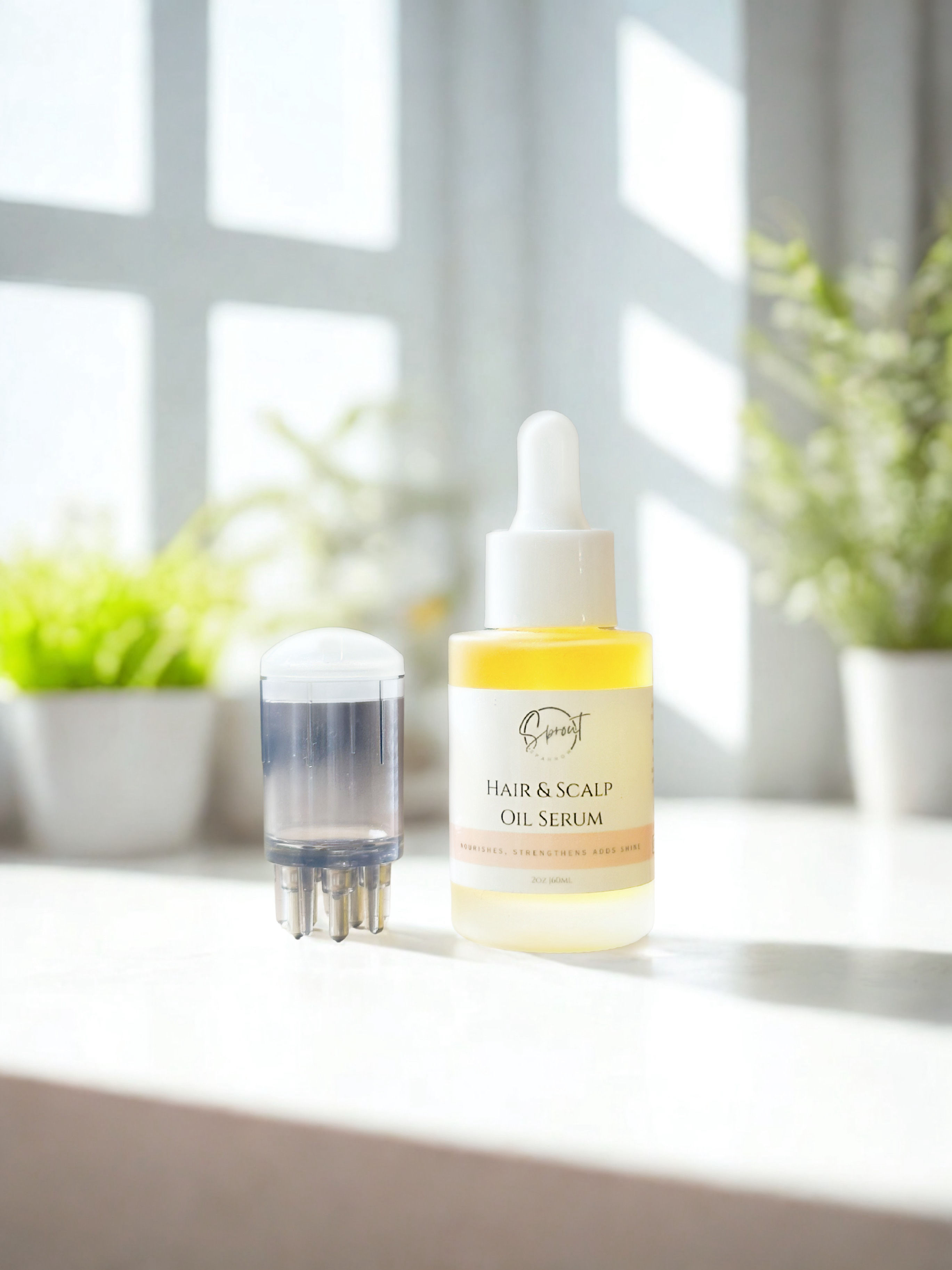 Hair & Scalp Serum | Natural Rosemary & Castor Oil Growth Blend