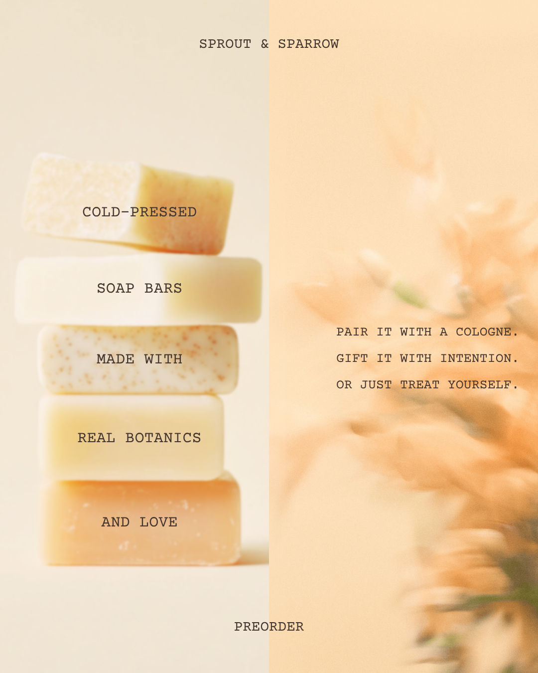 Preorder Ironwood Tallow Soap | Handmade Masculine Bar Soap | Sprout & Sparrow