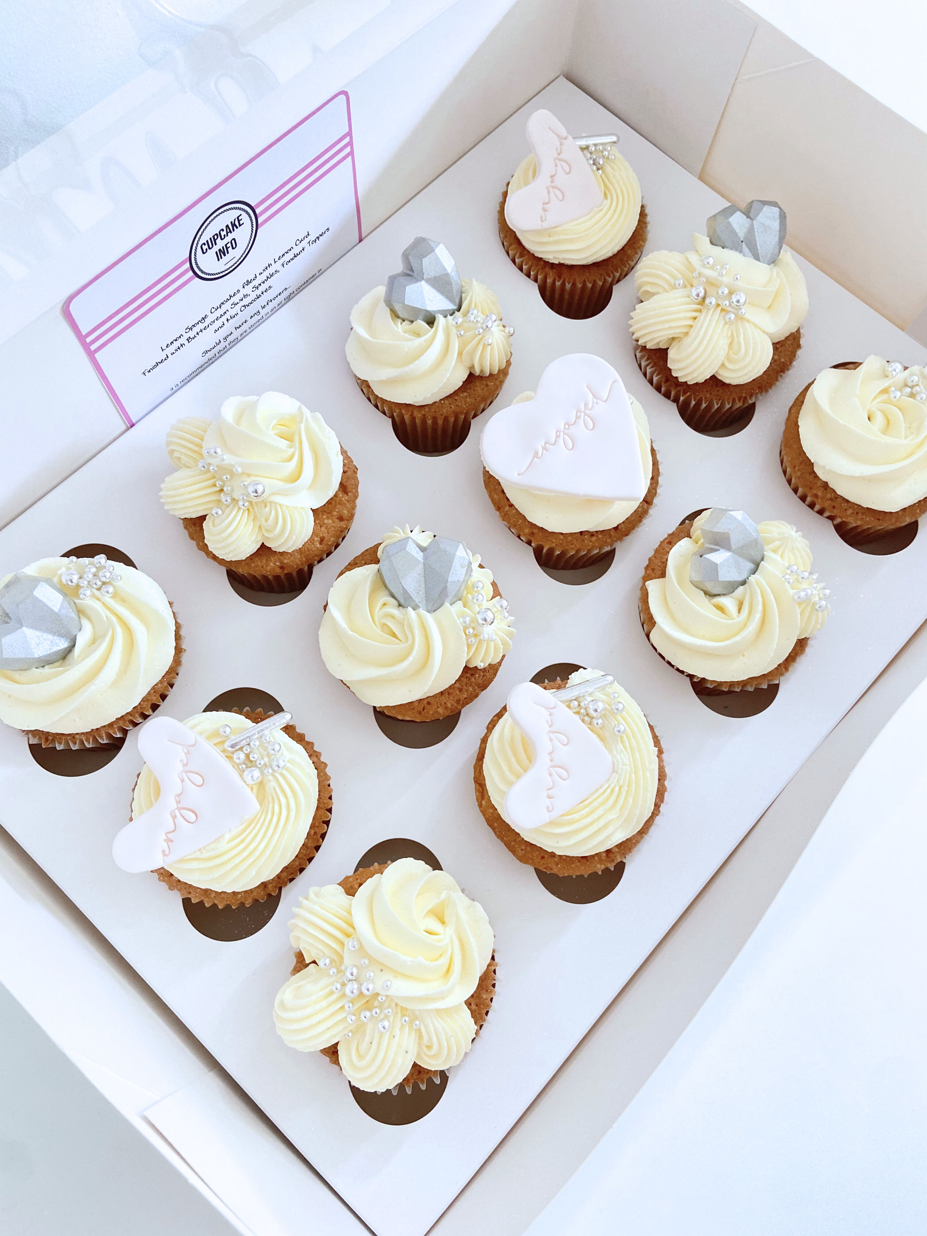 Engagement Cupcakes