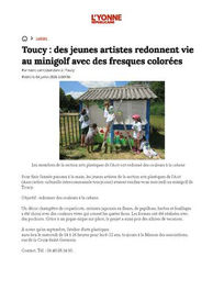 Fresque MiniGolf Toucy