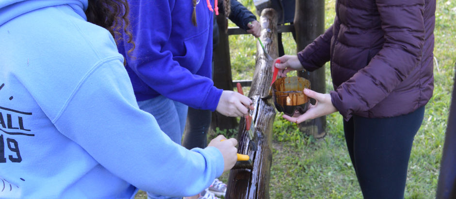 Service: Painting Playground Equipment at a School (Service) 
