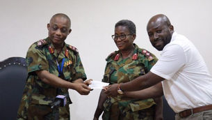 COVID-19: SENYO HOSI DONATES MASKS, GLOVES TO 37 MILITARY HOSPITAL