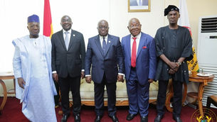 PRESIDENT AKUFO-ADDO MEETS LEADERSHIP OF PARLIAMENT OVER CORONAVIRUS PANDEMIC