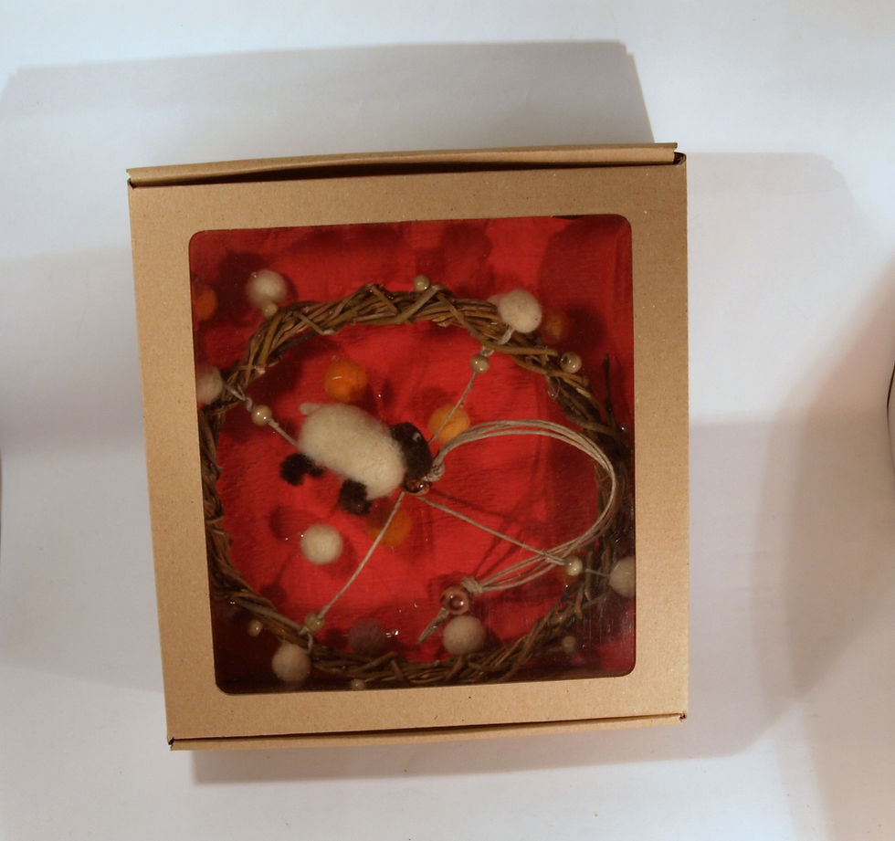 Thumbnail: Needle felted sheep mobile