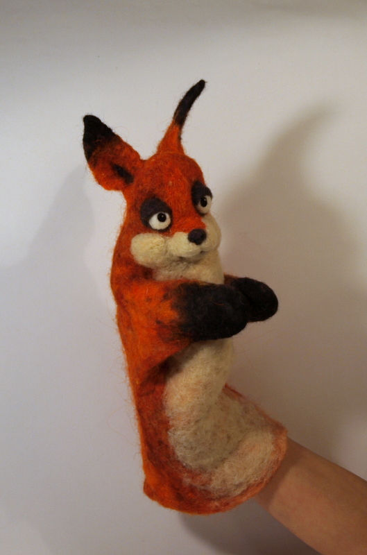 Thumbnail: Fox glove puppet
