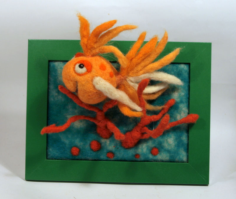 Thumbnail: Framed Sunset fish