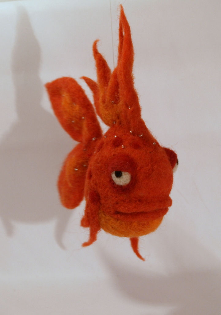 Thumbnail: Romeo Scented Needle Felted Fish