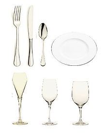 RIKILA EVENTS Paris Location couvert assiette verre pas chers