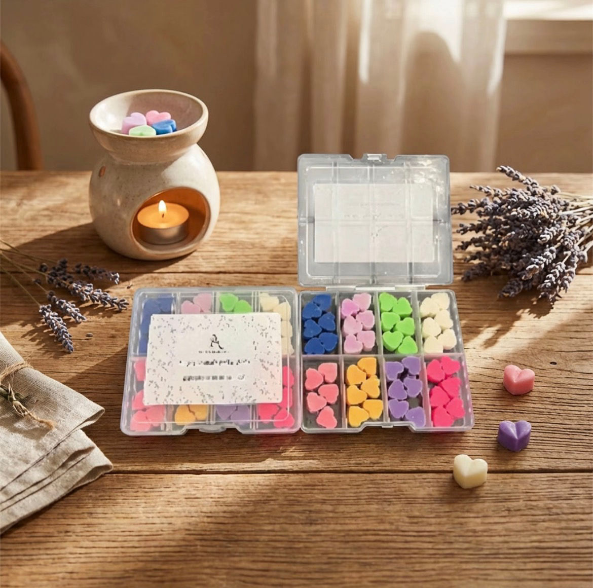 Sample box of Soy Wax Melts
