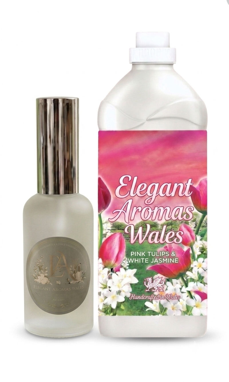 Pink Tulips & White Jasmine 50ml Room Spray