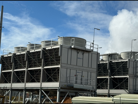 Marley field erected cooling towers installed at an Australian industrial facility