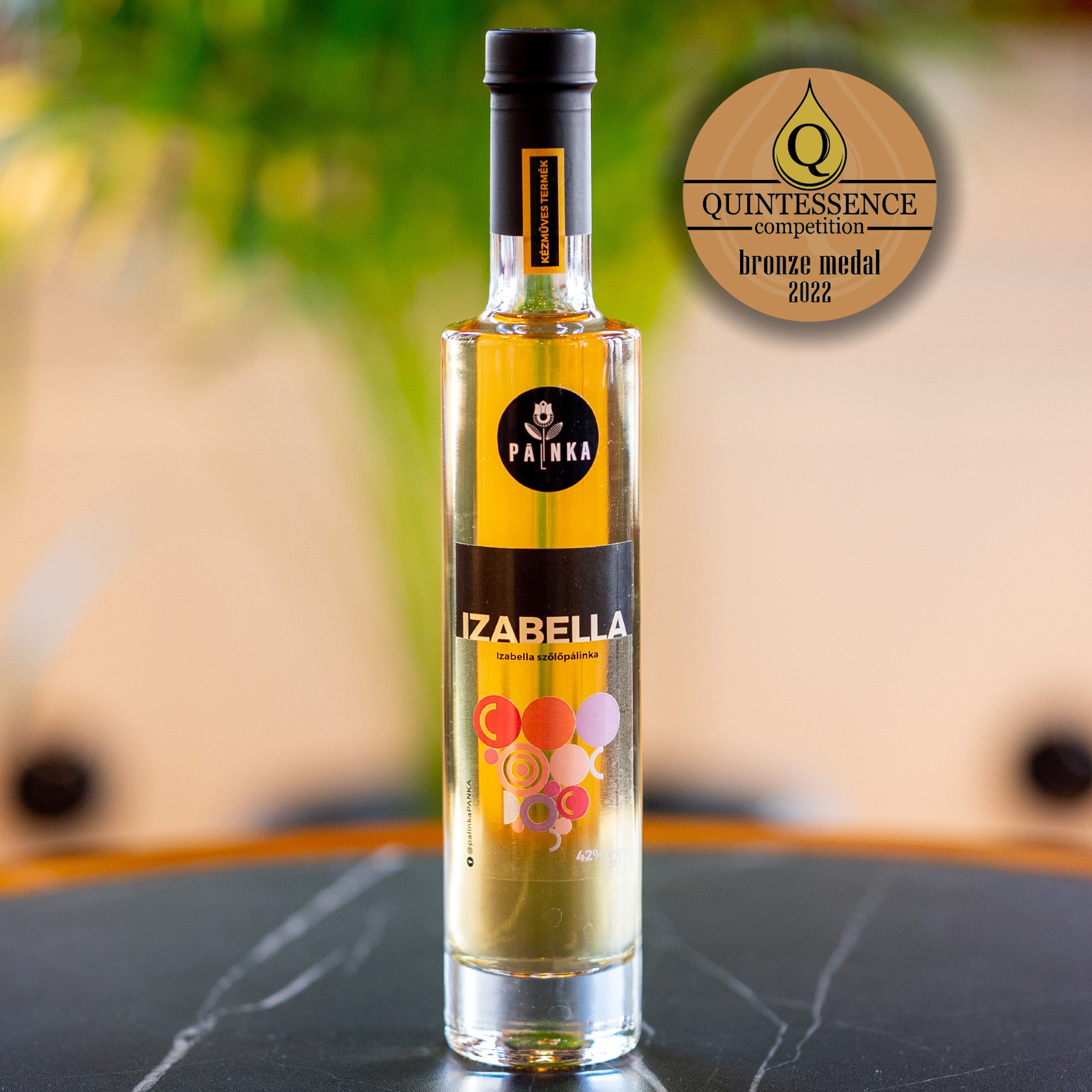 PANKA Izabella szőlőpálinka 0,5L (42%)