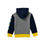 Miniatura: Baby Shark conjunto pantalon y abrigo capucha gris azul amarillo - Talla 3T