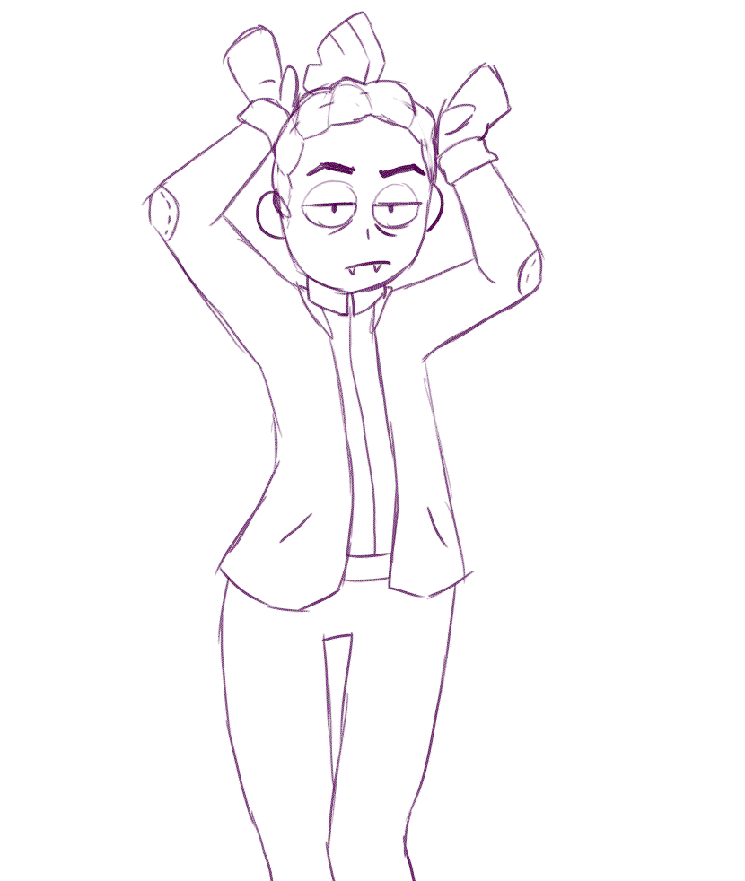 'Edmund, what are you doing?' by The Nerdy Birdy (@BirdbrainBirdy)