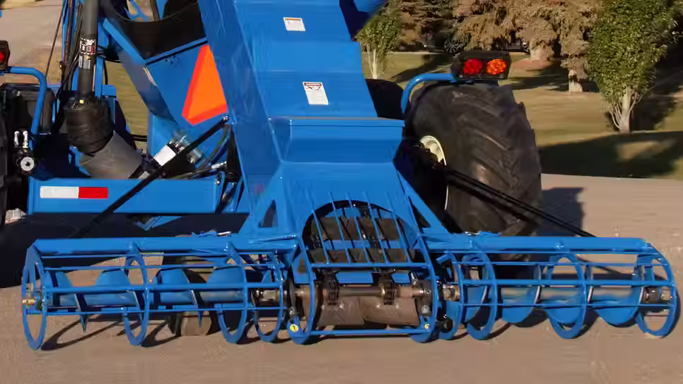 Extractor cross auger clear 