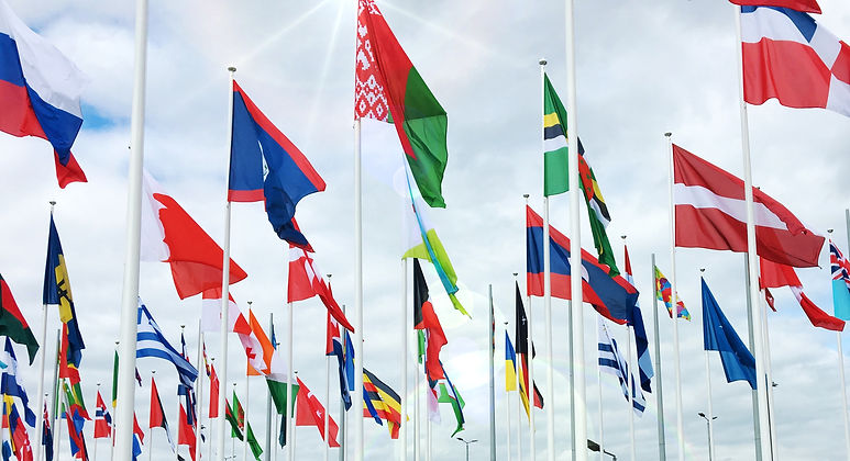 photo of flags