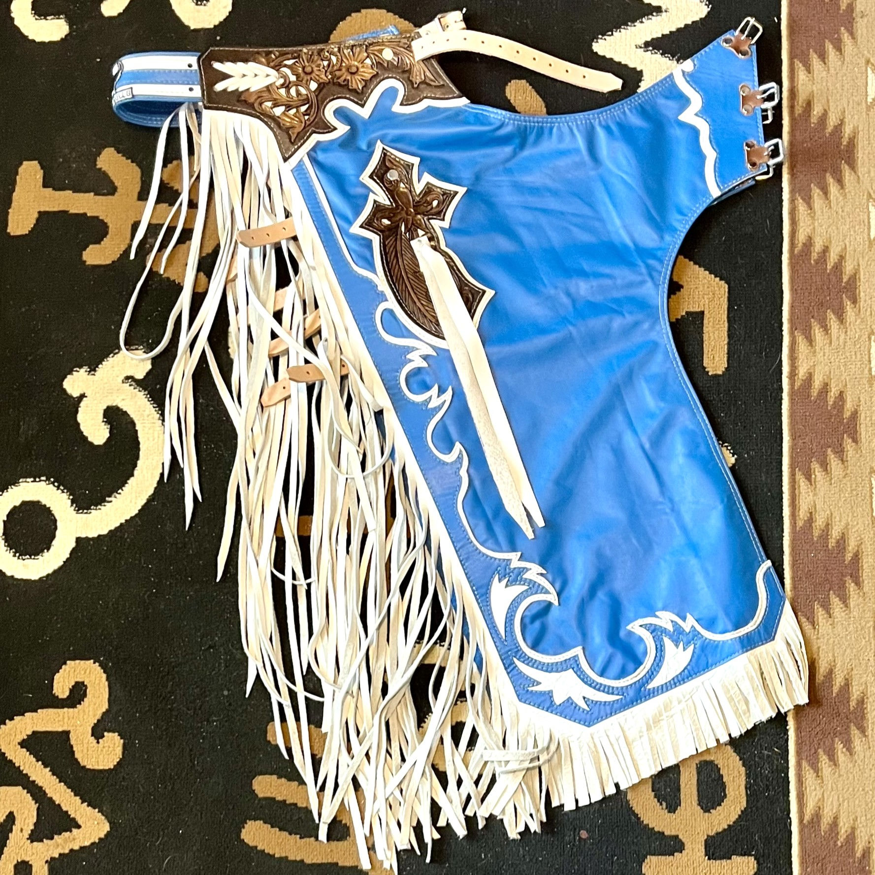 Nitro Bulls Blue Faith Chaps