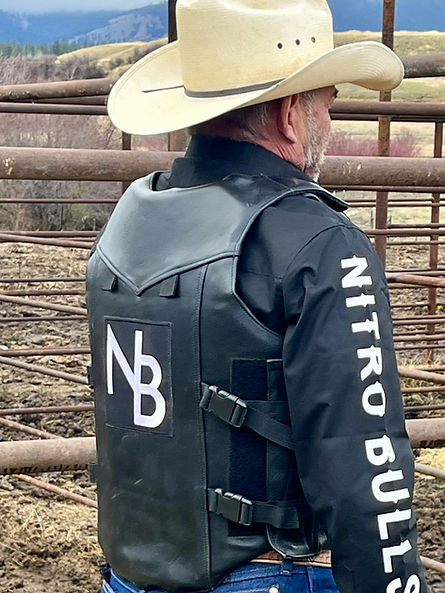 Nitro Bulls Pro Slayer Protective Bull Riding Vest
