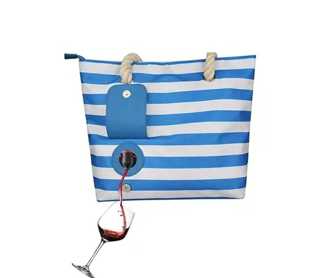 Piknik-laukku juomahanalla