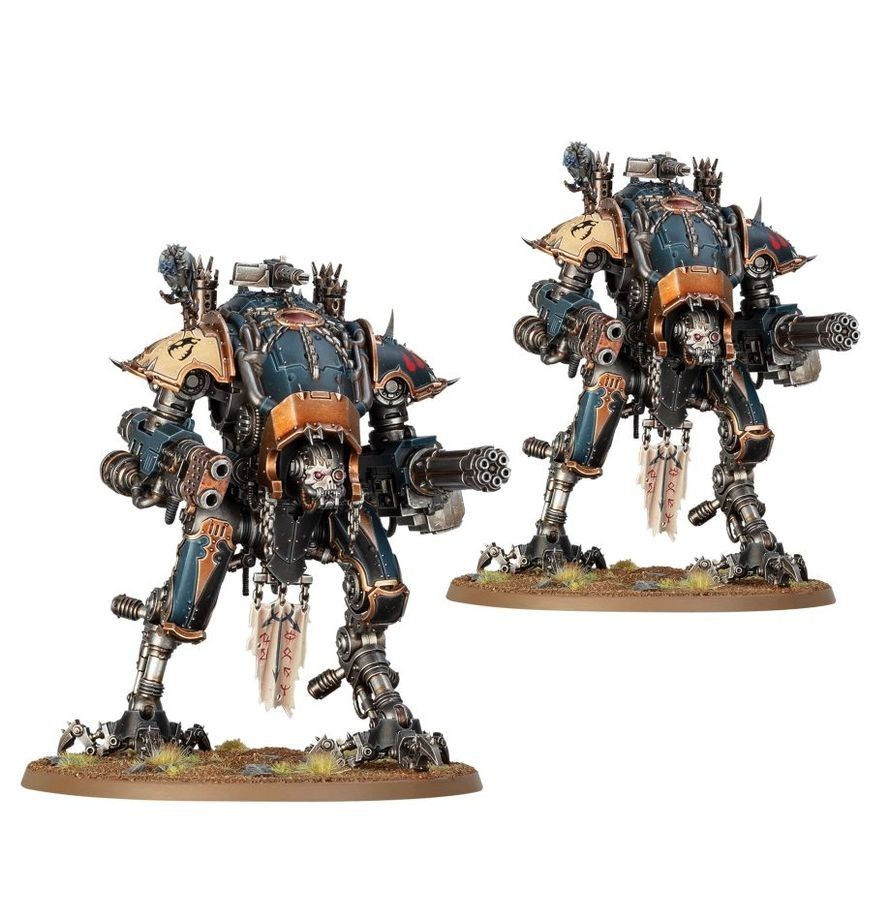 Thumbnail: Chaos Knights War Dogs - Warhammer 40k - Brand New! 43-64