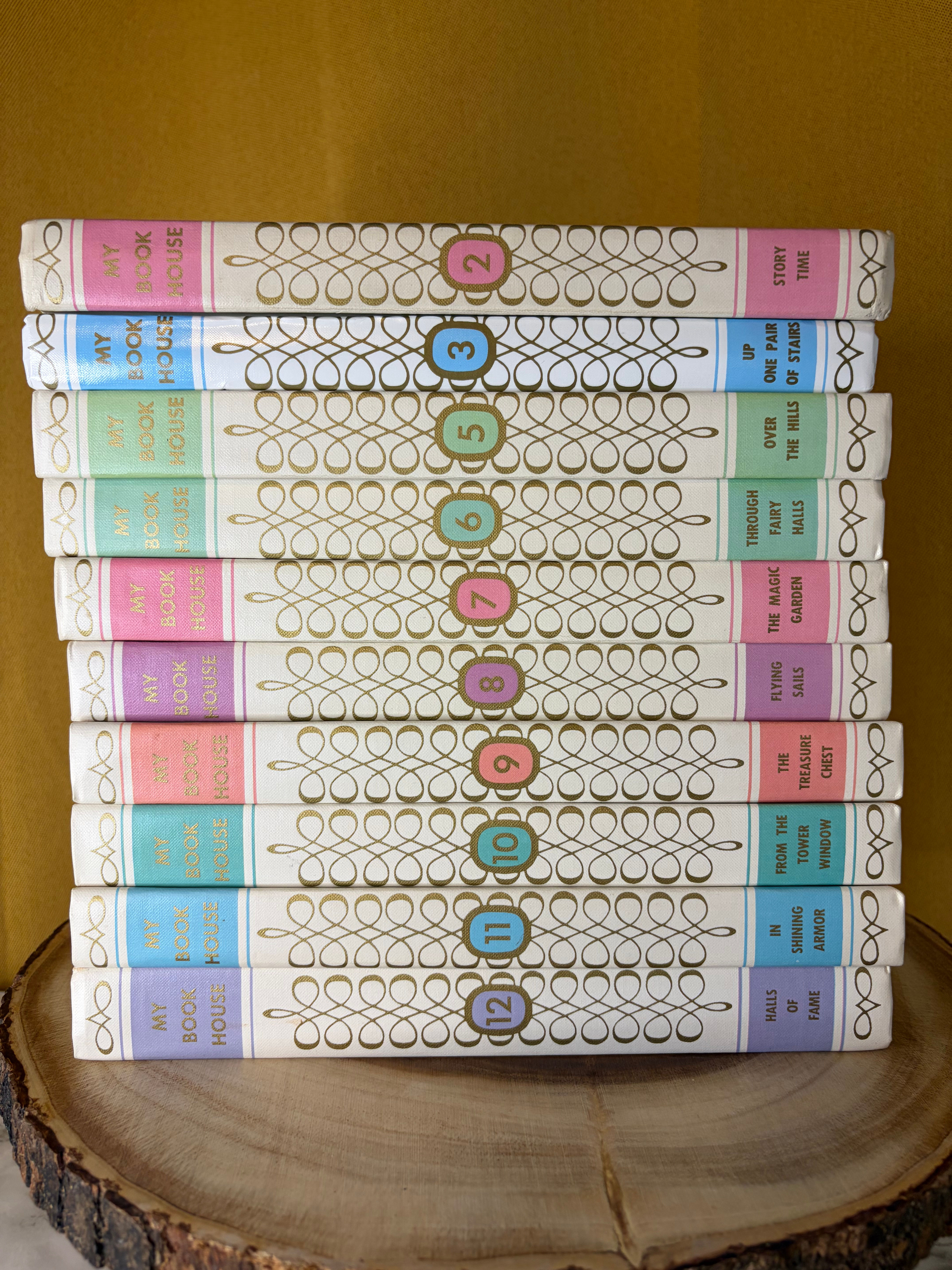 Vintage My Book House Children’s Book Collection Partial Set