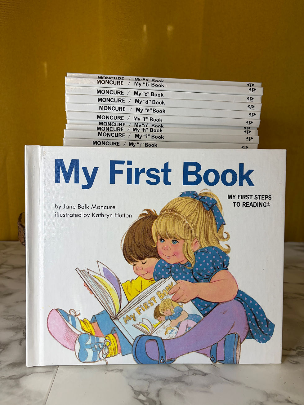 Thumbnail: Vintage Moncure Alphabet Learning Book Collection A–Z Set
