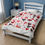 Thumbnail: Valentines day Hearts and Stars Velveteen Plush Blanket