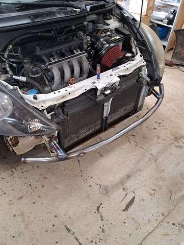 Honda Fit GD3 (07-08) Fabricated Front Crash Bar | Unequal Fabrication