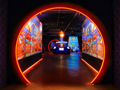 Entrance to Champion event conceptualized from Autolympia
