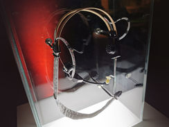 Original "MS50" NASA moon landing headset by Plantronics