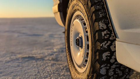 Specialty classic Japanese wheel fitment kit installed