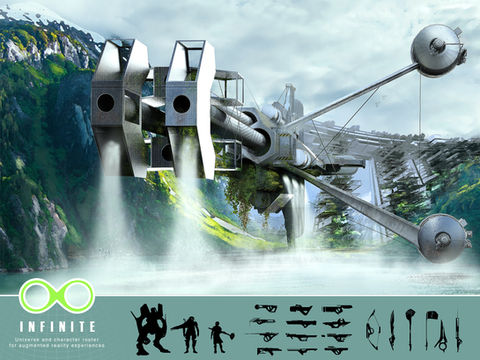 Interactive gaming overlay roster concept art