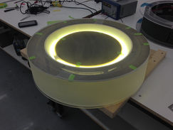 Production halo built with Aria group (Builders of Singer Vehicles)