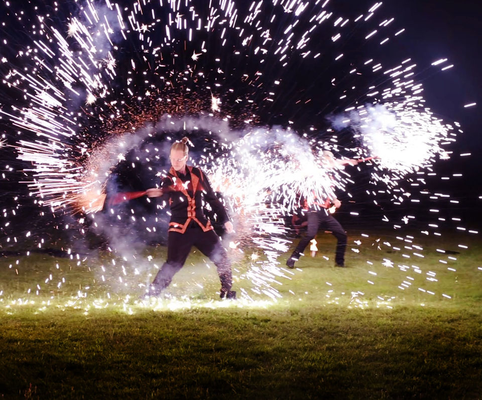 fire show circus