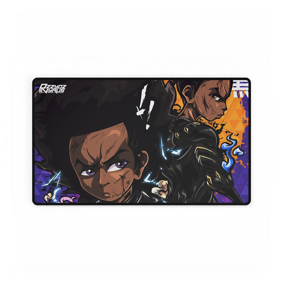 Thumbnail: Boondock Panther  Desk Mat – Anime-Inspired Crossover Gaming Accessory