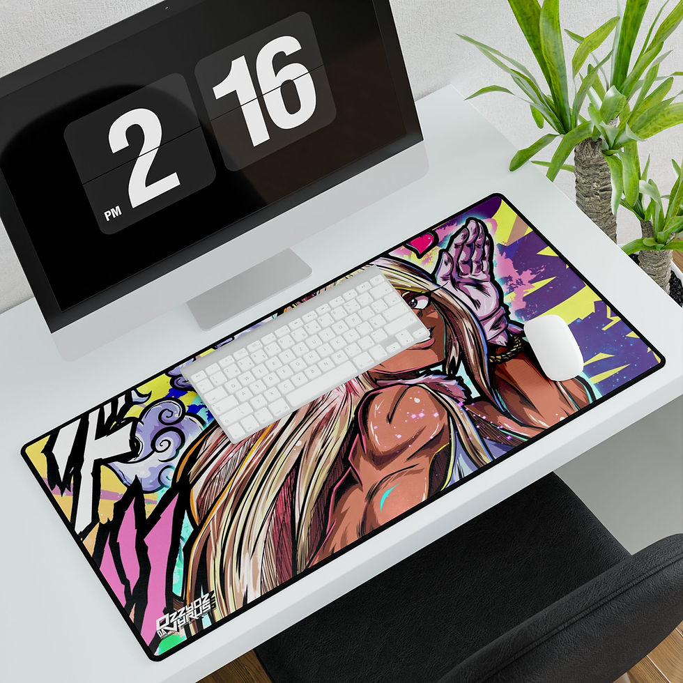 Thumbnail: The Number 5 Hero Mirko Desk Mat Anime-Inspired Gaming Accessory