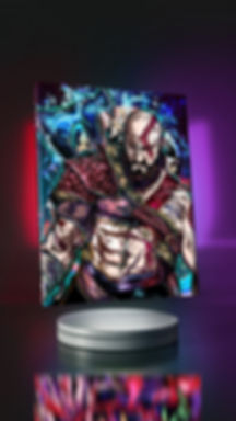 Kratos - God of War Canvas