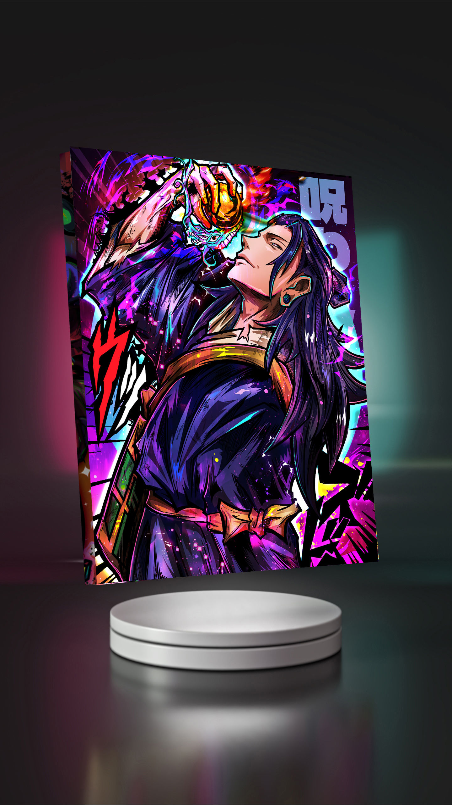 Suguru Cursed Lord Canvas