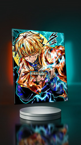 Zenitsu Thunder Clap Canvas Lsdcollection