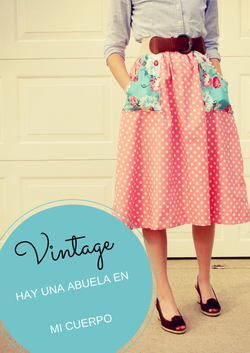VINTAGE Hay una abuela en mi cuerpo