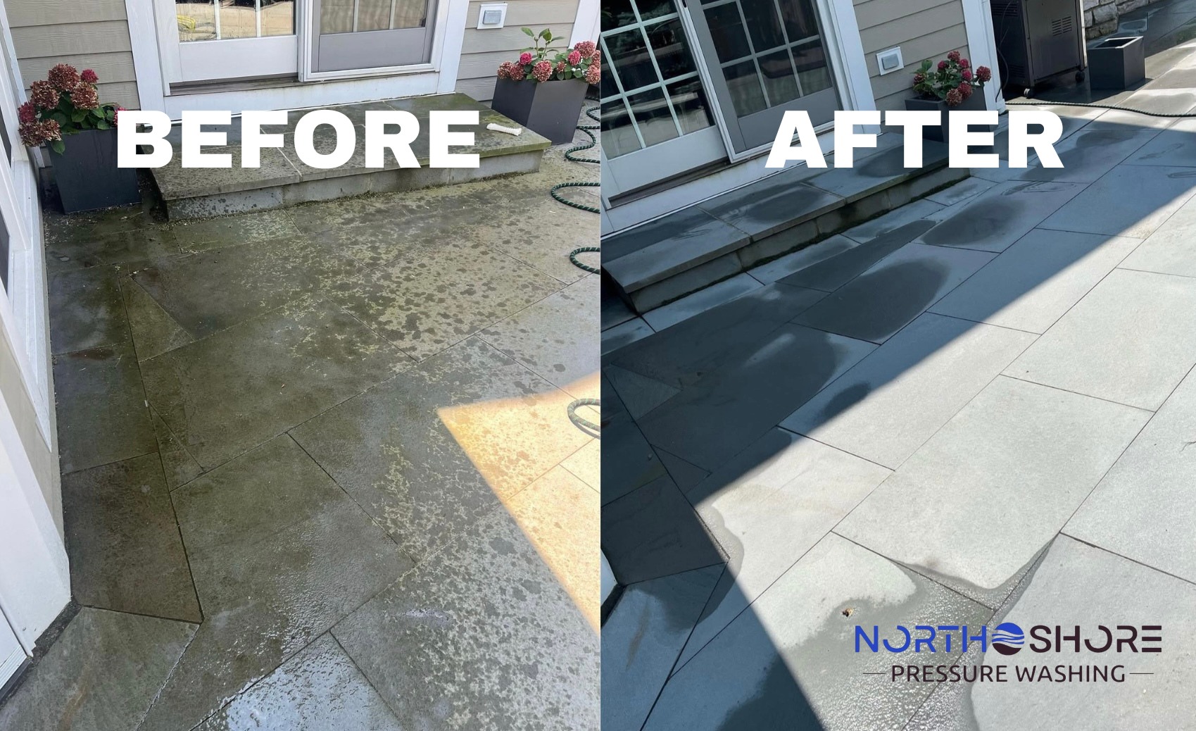 Patio Before and After