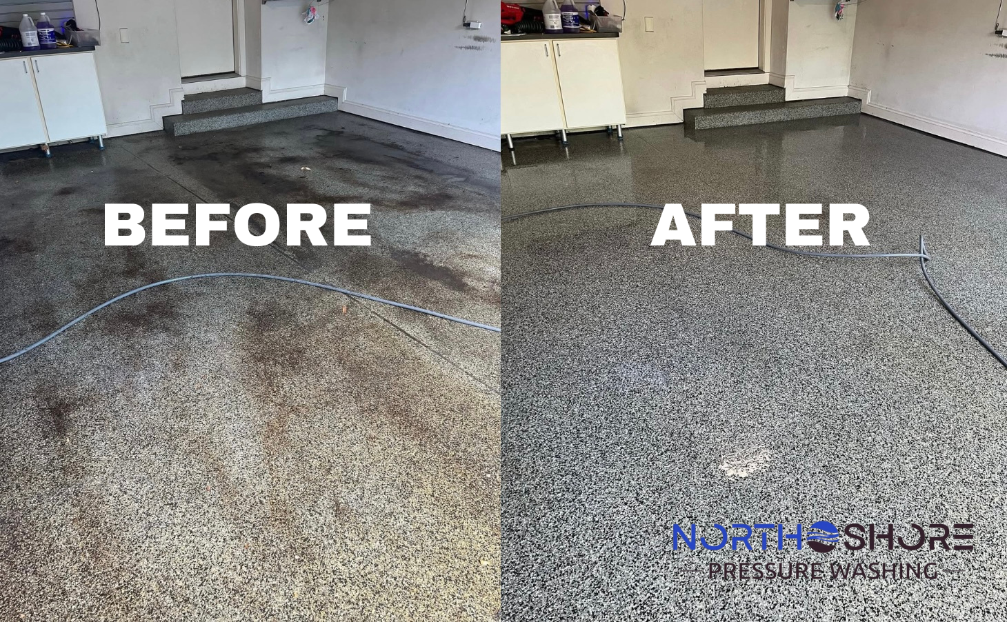 Garage Before and After