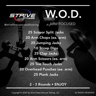 Workout of the Week - 12/4/20