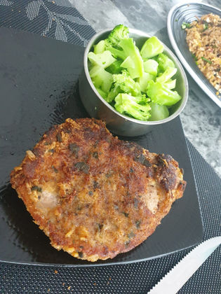 Parmesan & Sage Bone-In Pork Chop