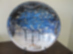 Large Snow Scene Serving Bowl