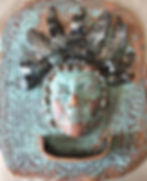 Aztec Lady With Silver Feathers