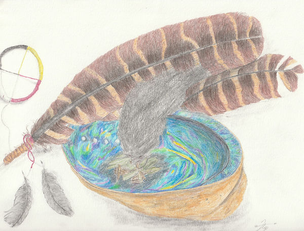 Prison drawing by Quinten