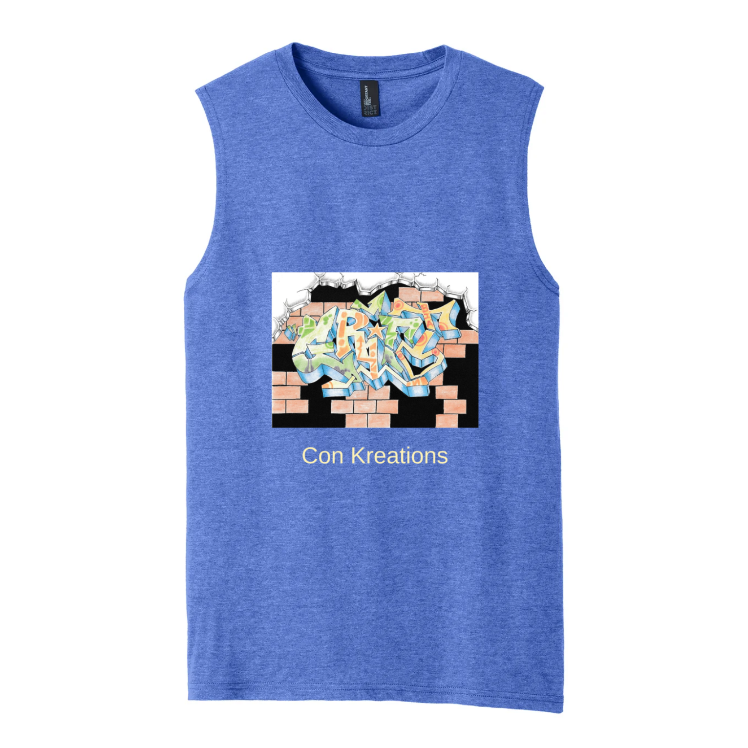 Muscle Tank with Full-Front and Back Print