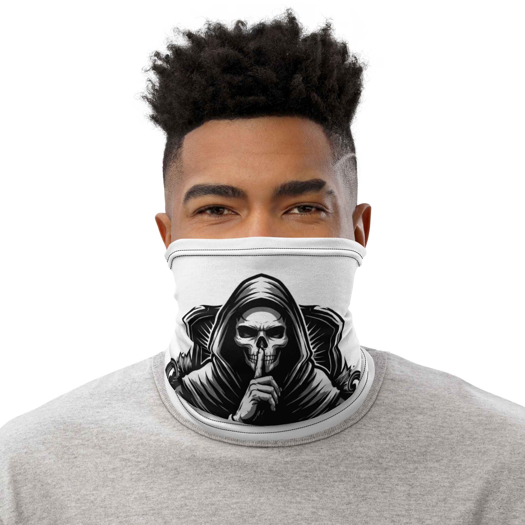 Remain Silent- Neck Gaiter