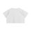 Thumbnail: Logo Crop Top White